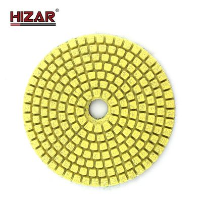 3000 Grit 7in 178mm 0.3cm Diamond Wet Polishing Pads Honeycomb Pitted