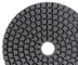 Black 4 Inch 3mm Diamond Wet Pollishing Pad  For Polishing Marble Granite Concrete Floor